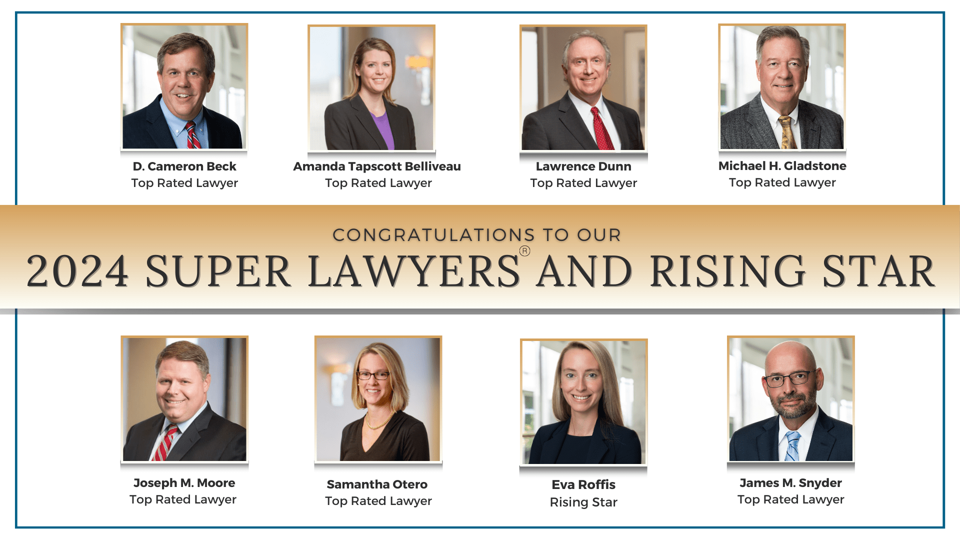 Super Lawyers ® Names Eight McCandlish Holton Attorneys in Their 2024